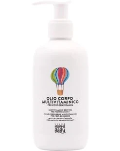 Multivitamin Body Oil Pre-post Pregnancy, 250 Ml -LittleNest Store linea mamma baby multivitamin body oil pasqualina pre post pregnancy 250ml body lotions and oils 491154