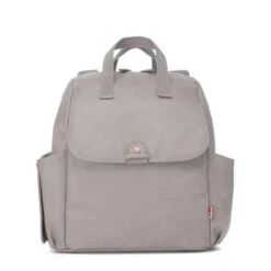 Backpack Robyn Convertible Faux Leather Pale Gray