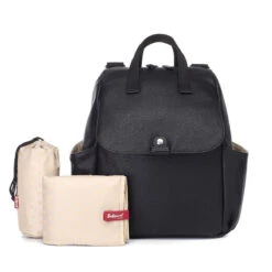 Backpack Robyn Convertible Faux Leather Black -LittleNest Store untitled1 0005 2 hero with access.jpg 1 9cbb5ec3 360f 4884 8783 f93cc66c2fa2